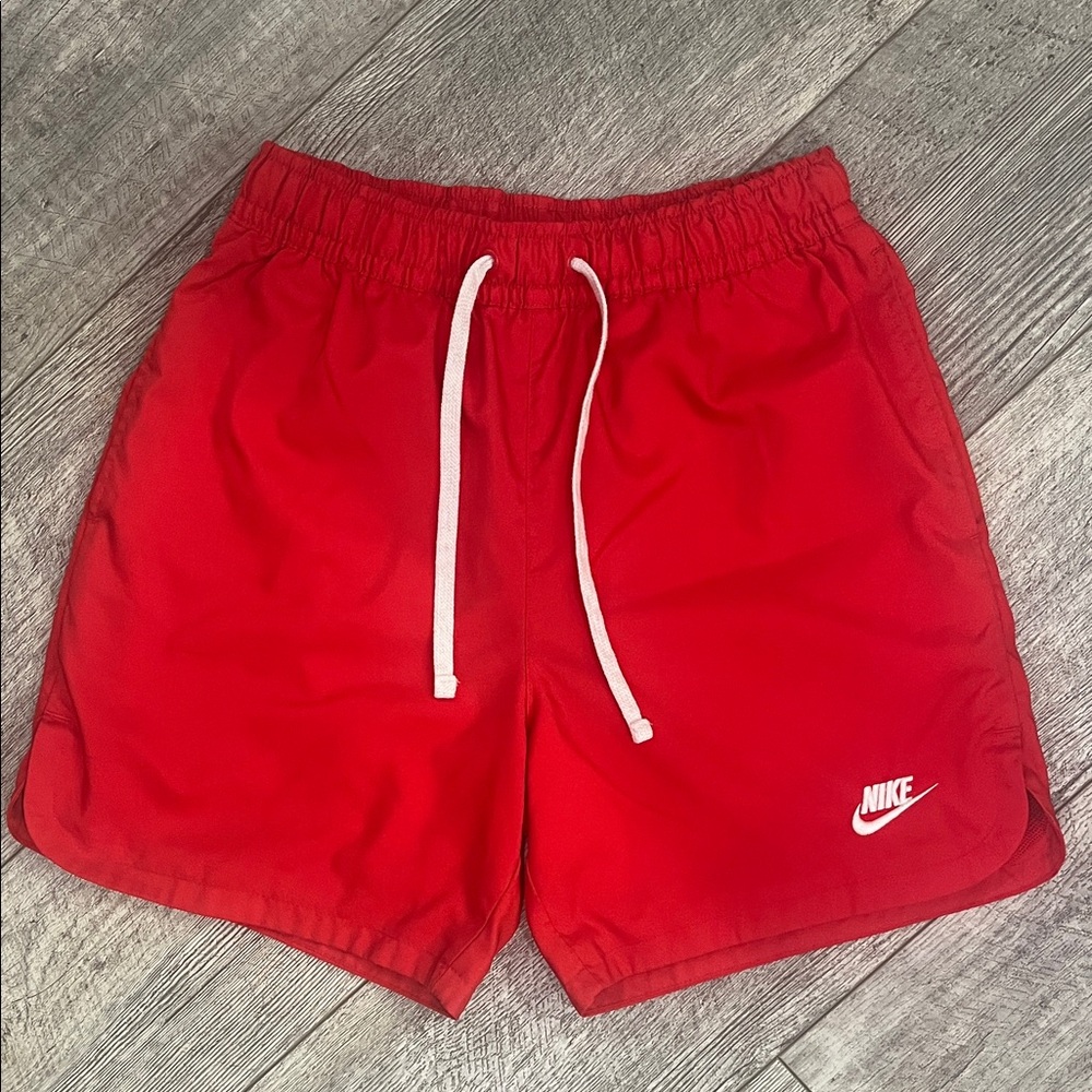 Nike Men's Red Athletic Shorts- Size XS